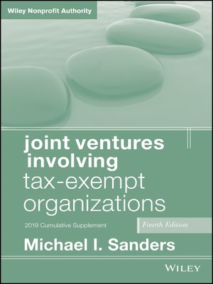 cover image of Joint Ventures Involving Tax-Exempt Organizations, 2019 Cumulative Supplement